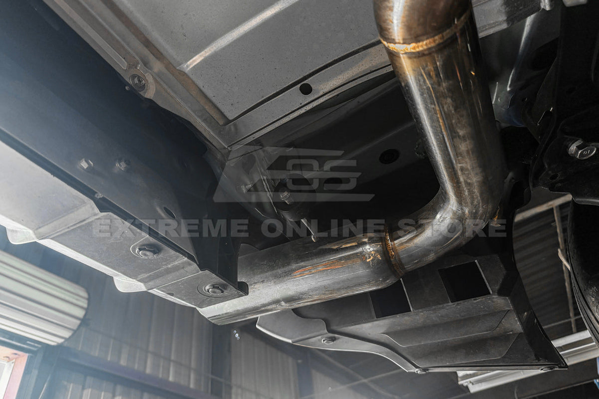 2022-Present Toyota GR86 Subaru BRZ BOSO Style Muffler Delete Axle Back Exhaust