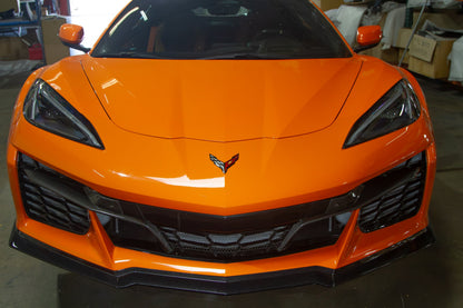 Carbon Fiber Front Bumper Grille Inserts - Chevrolet Corvette C8 Z06
