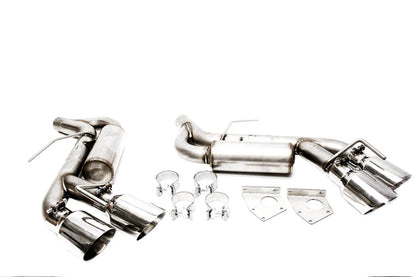 PLM Axle Back Muffler Delete – Chevy Camaro V6 3.6L (2016–2022) Stainless Steel Quad Tips