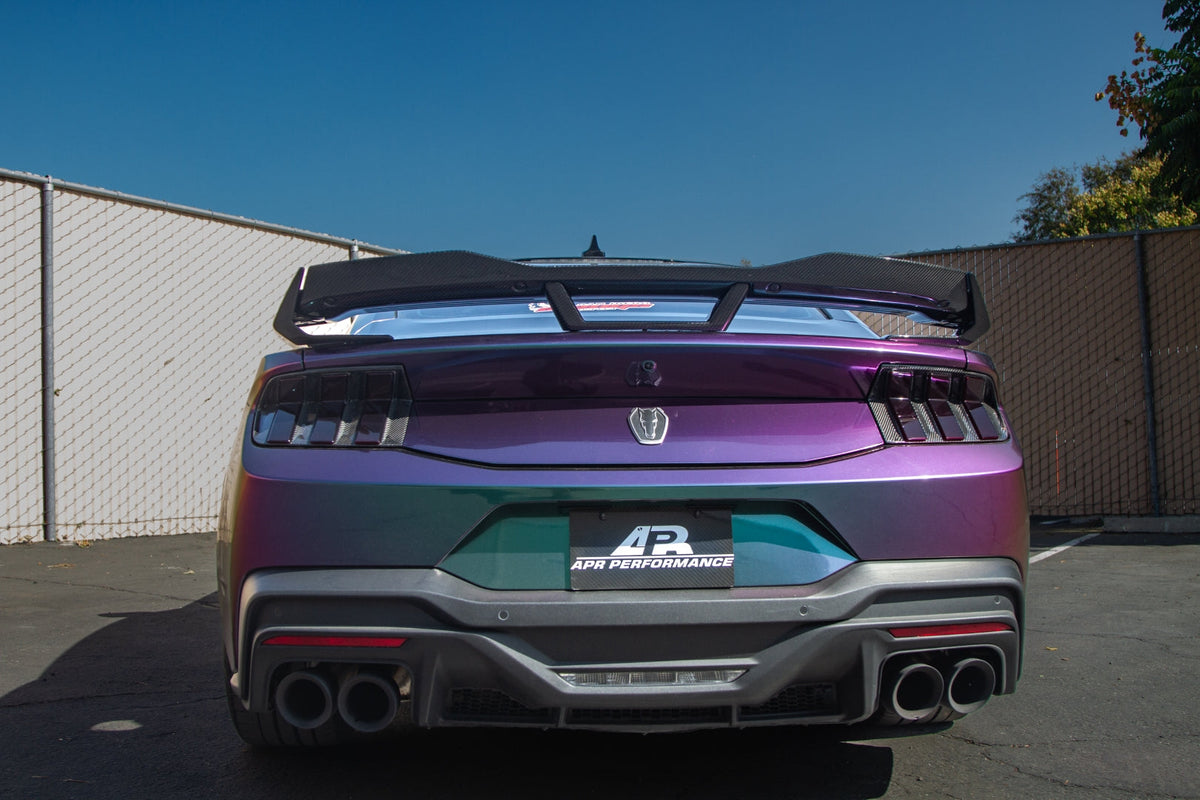 Carbon Fiber Spoiler with Gurney - Ford Mustang S650 Dark Horse 2024 - Current