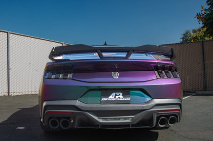 Carbon Fiber Spoiler with Gurney - Ford Mustang S650 Dark Horse 2024 - Current