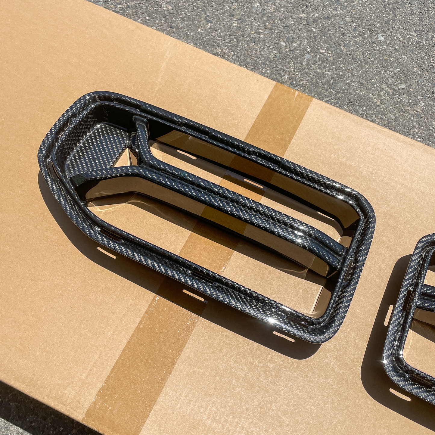 CSL V1 Carbon Fiber Front Grill - G87 M2