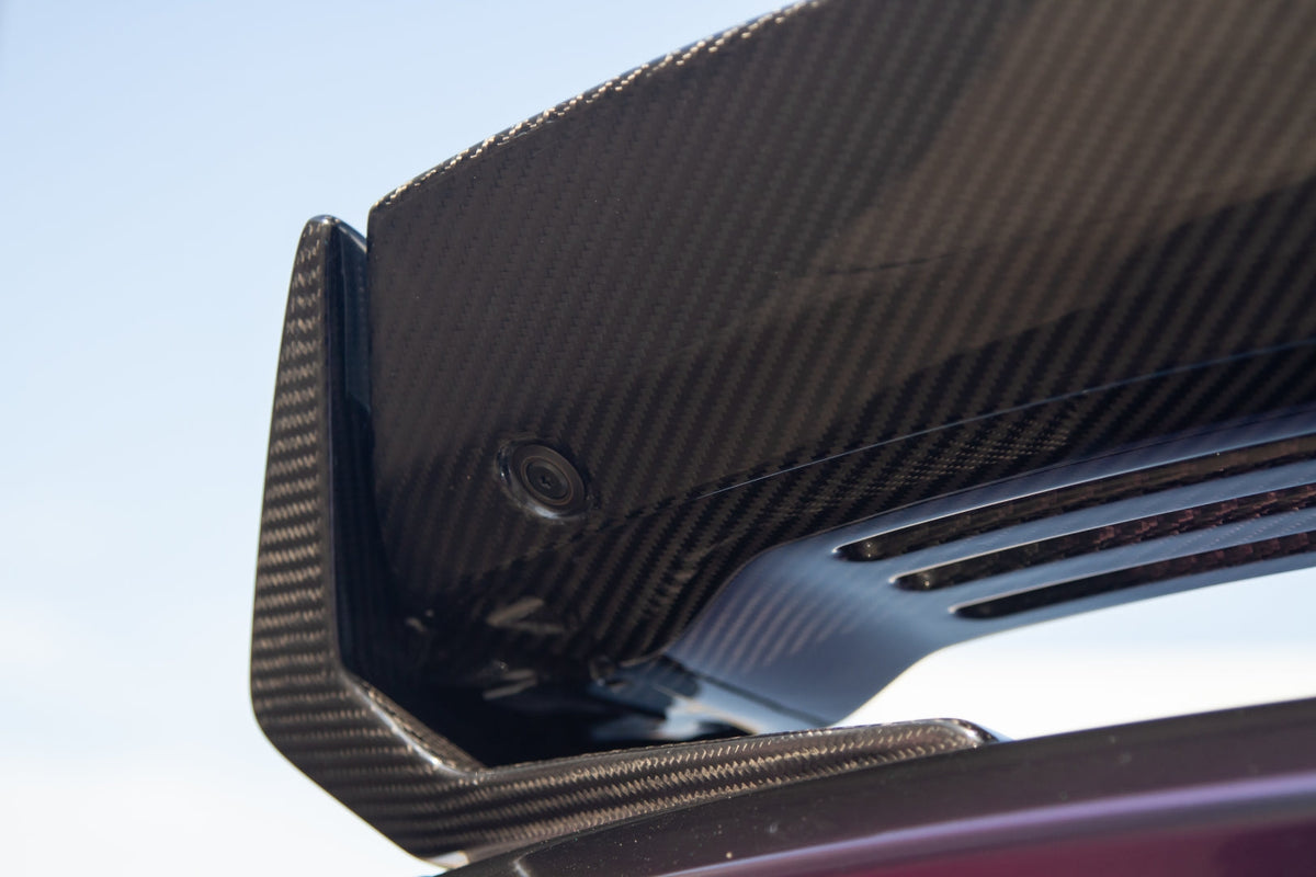 Carbon Fiber Spoiler with Gurney - Ford Mustang S650 Dark Horse 2024 - Current