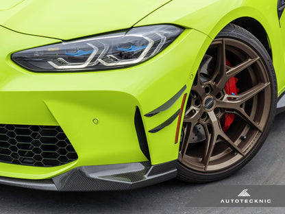AutoTecknic Dry Carbon Canard Set - BMW G80 M3 | G82 M4
