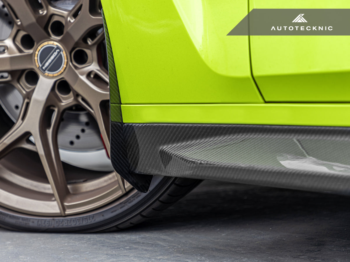 AutoTecknic Carbon Fiber Front Splash Guards - BMW G80 M3 | G82/ G83 M4