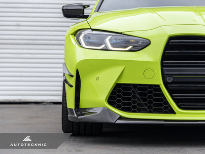 AutoTecknic Dry Carbon Canard Set - BMW G80 M3 | G82 M4