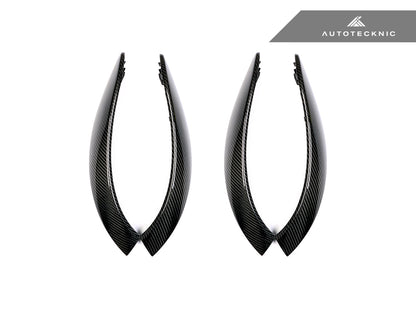 AutoTecknic Carbon Door Grip Handle Trim Set - BMW F8X M3/ M4