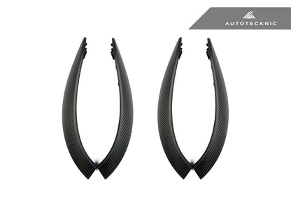 AutoTecknic Carbon Door Grip Handle Trim Set - BMW F8X M3/ M4