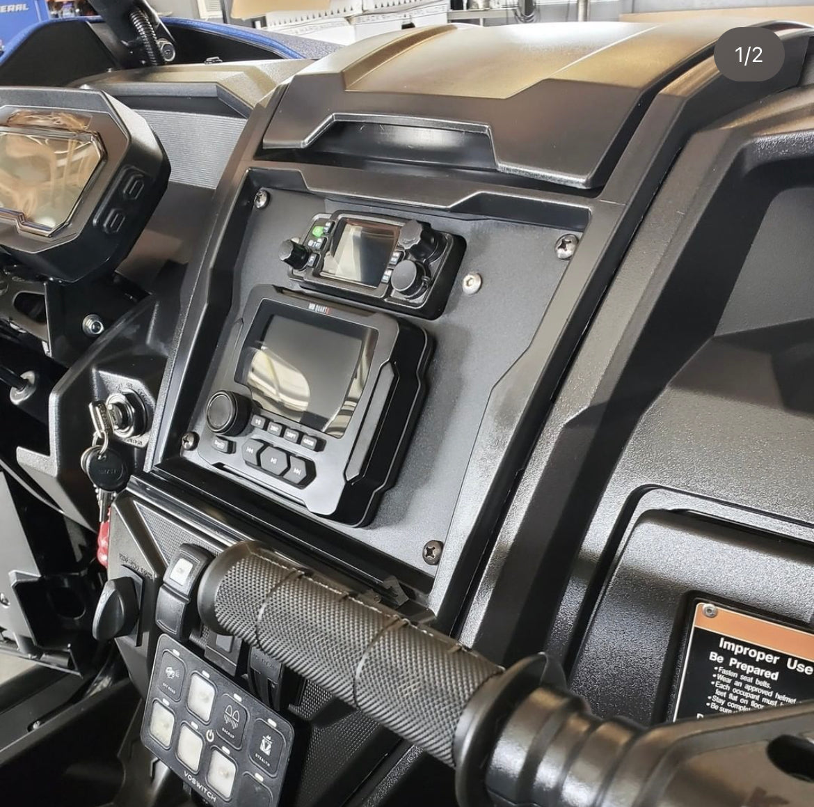 Kawasaki KRX Custom Dash Mount (2020+)