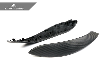 AutoTecknic Carbon Door Grip Handle Trim Set - BMW F8X M3/ M4
