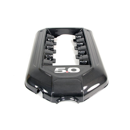 Carbon Fiber Ford Mustang GT 5.0 Engine Plenum Cover 2011-2014 (Manual Trans.)