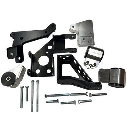 BULL BOOST Billet K-Series Engine Mount Kit – 70A (96–00 Civic EK K20 / K24 Swap)