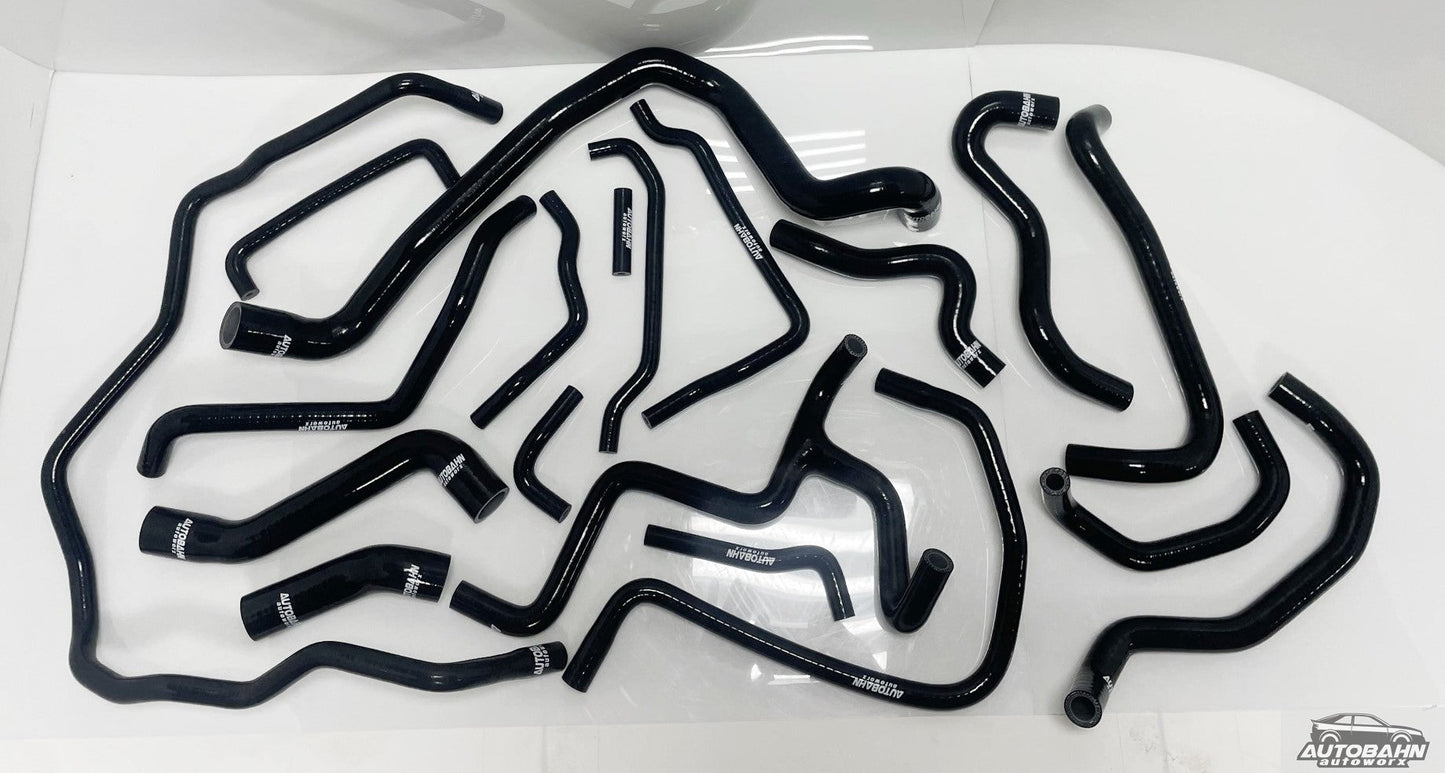 Autobahn Autoworx VW MK4 Golf / Jetta 1.9 TDI ALH Complete Silicone Coolant Hose Kit 1999-2003