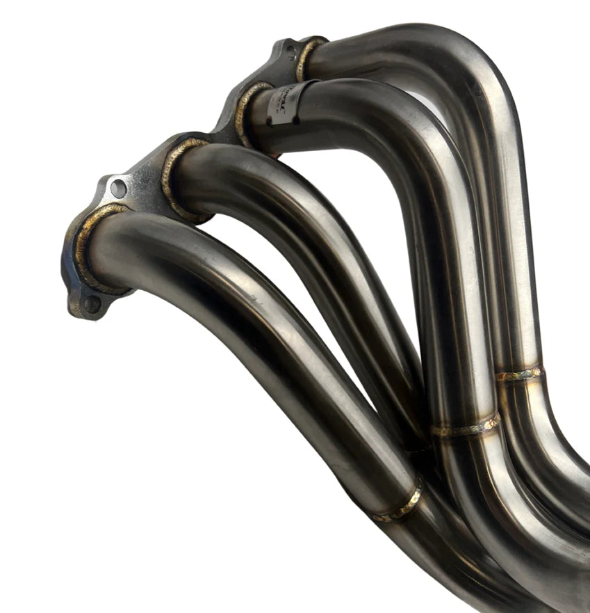 Bull Boost Performance K-Series K20/K24 Megaphone 4-1 Header Exhaust with 3" V-Band Downpipe – EG/EK/DC2 K-Swap Applications