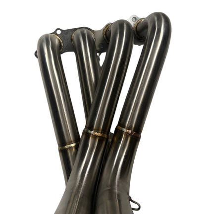 K Series K20 K24 Megaphone Pipe Header Exhaust 3" 4-1 Tri-Y EK EG DC2 Civic V Band Down Pipe