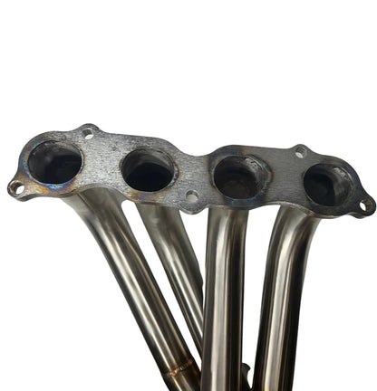 Bull Boost Performance K-Series K20/K24 Megaphone 4-1 Header Exhaust with 3" V-Band Downpipe – EG/EK/DC2 K-Swap Applications