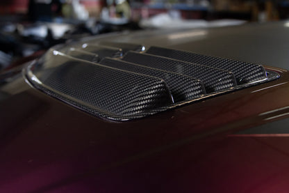 Carbon Fiber Hood Vent - Ford Mustang S650 2024 - Current