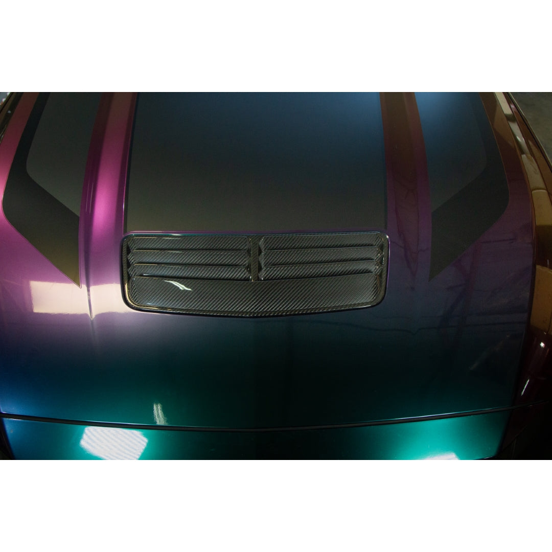 Carbon Fiber Hood Vent - Ford Mustang S650 2024 - Current