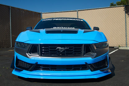 Carbon Fiber Front Bumper Canards - Ford Mustang S650 Dark Horse 2024 - Current (does not fit GT Bumper)