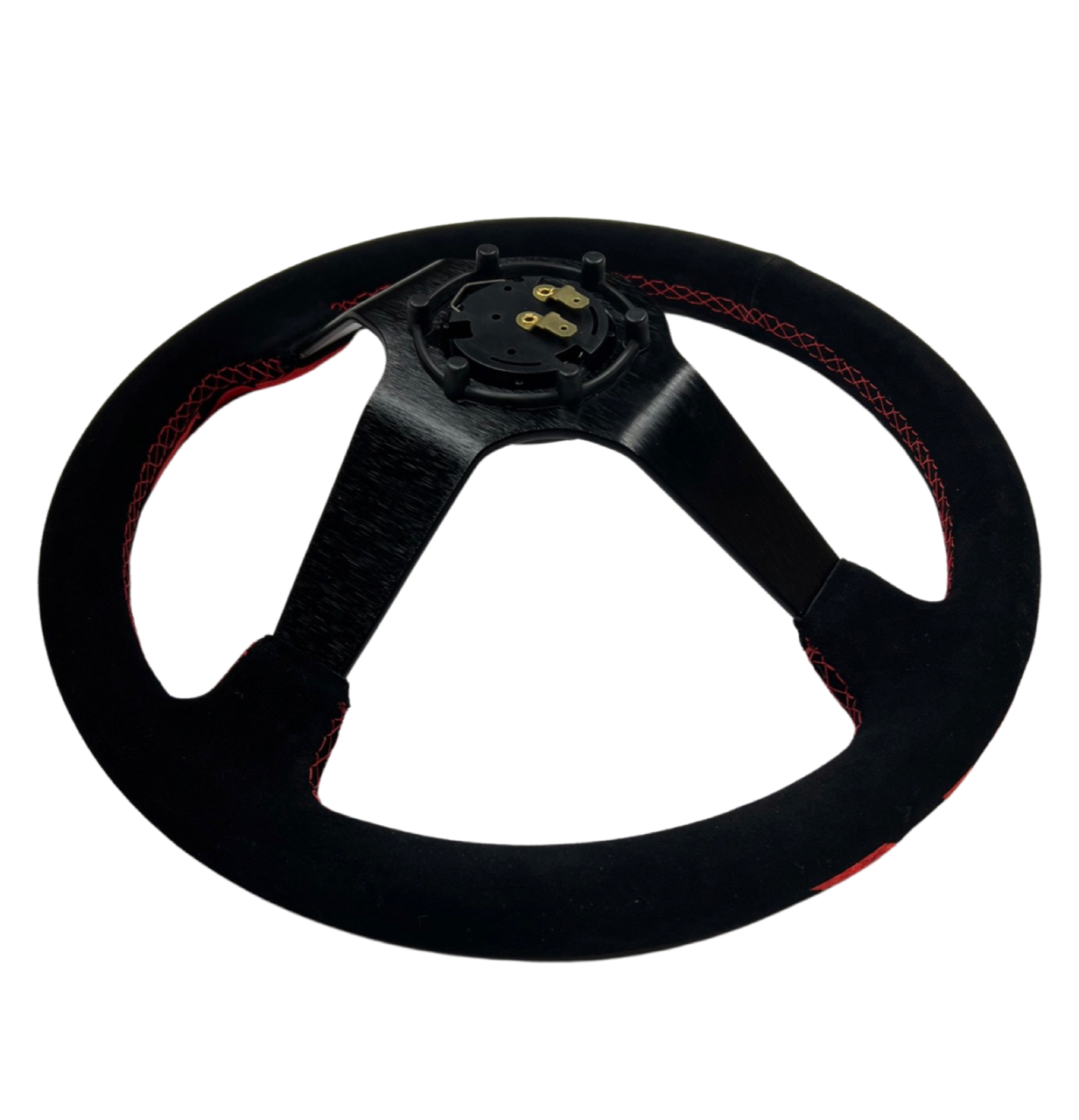 Rising Sun Suede Steering Wheel + Billet Hub Kit For Nissan Datsun 280Z 260Z 240Z 620 510 C10