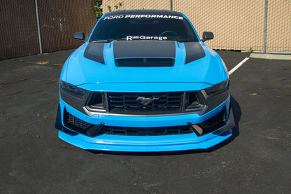 Carbon Fiber Front Bumper Canards - Ford Mustang S650 Dark Horse 2024 - Current (does not fit GT Bumper)
