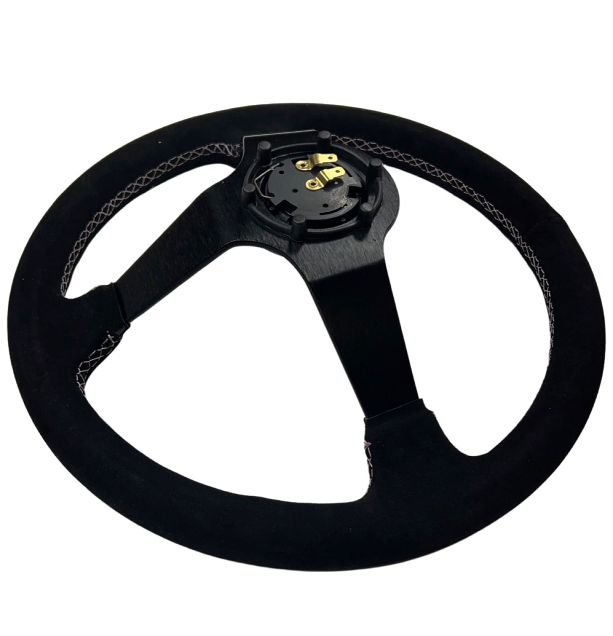 Pink Bliss Heart Steering Wheel + Hub Adapter Kit For Toyota Pickup, Corolla, 4Runner, MR2, Camry