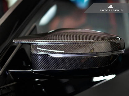 AutoTecknic Dry Carbon Fiber Mirror Covers - BMW G20 M340I LCI | G22 M440I LCI