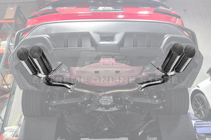 2022-Present Subaru WRX Muffler Delete Boso Burnt Tip Axle Back Exhaust