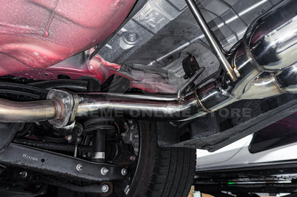 2022-Present Subaru WRX Muffler Delete Boso Burnt Tip Axle Back Exhaust
