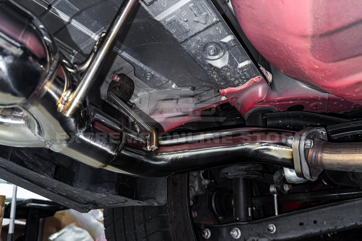 2022-Present Subaru WRX Muffler Delete Boso Burnt Tip Axle Back Exhaust