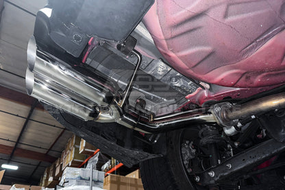 2022-Present Subaru WRX Muffler Delete Boso Burnt Tip Axle Back Exhaust