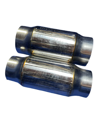 PLM Power Driven High Flow Performance Metallic Catalytic Converter (200-Cell)
