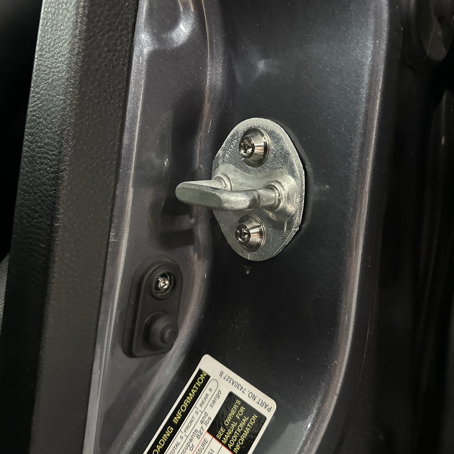 JDC Titanium Interior Door Hardware Kit | Mitsubishi Evo 8/9