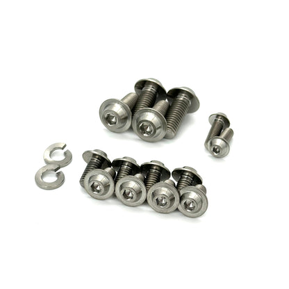 JDC Titanium Interior Door Hardware Kit | Mitsubishi Evo 8/9