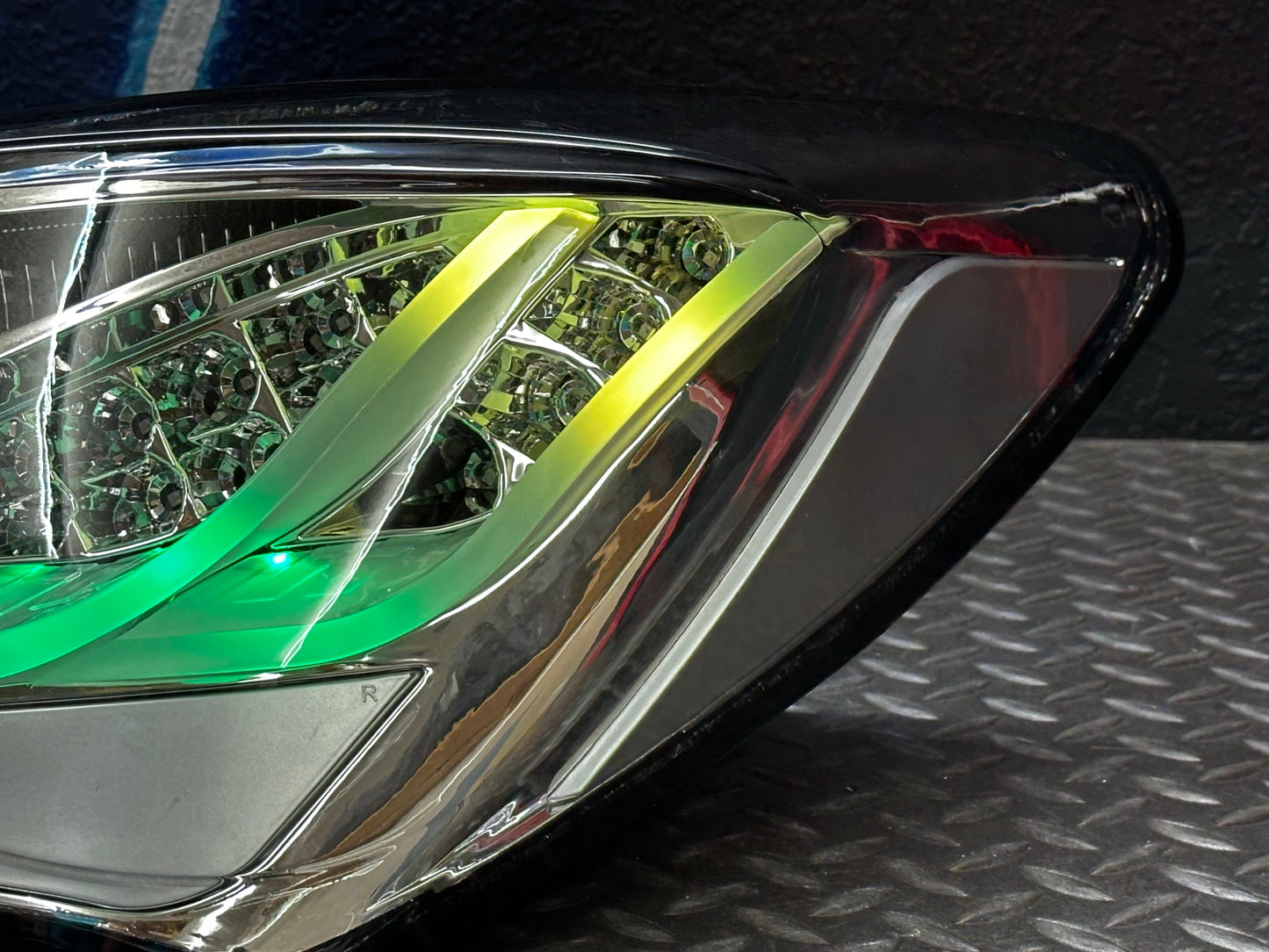 NTXGLOW clear RGB tail lights (10 - 16 hyundai genesis coupe) - eagle eyes