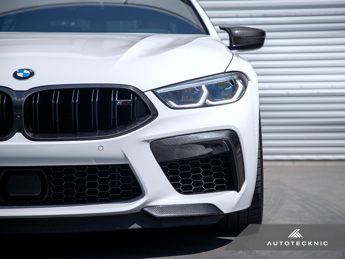 AutoTecknic Replacement Dry Carbon Grille Surround - BMW F9X M8