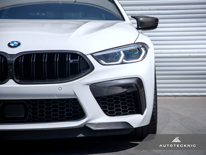 AutoTecknic Replacement Dry Carbon Grille Surround - BMW F9X M8