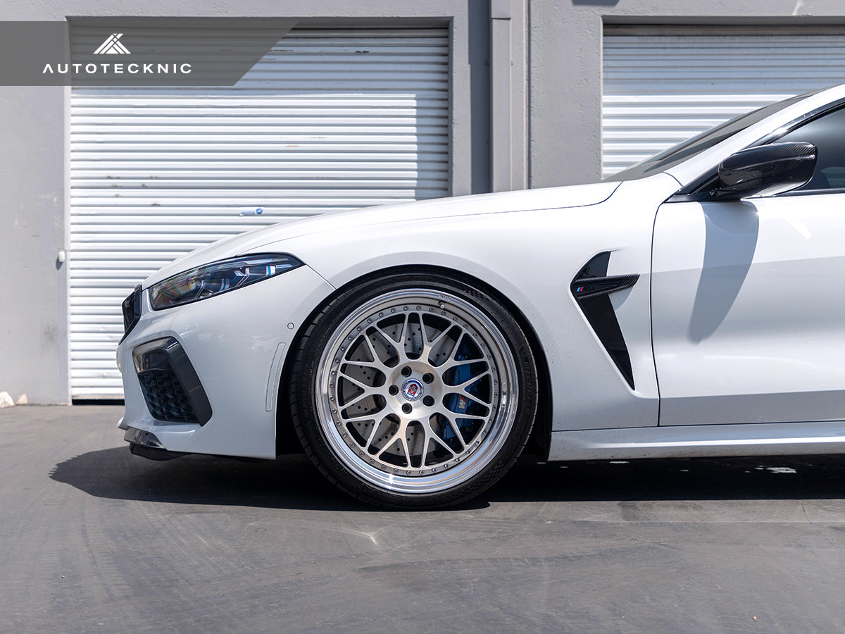AutoTecknic Dry Carbon Fiber Fender Trim - BMW F9X M8