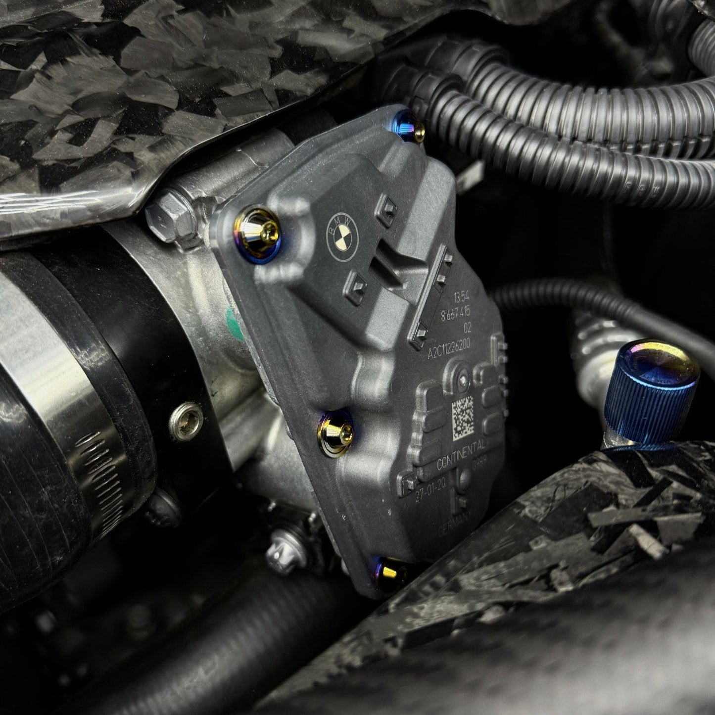 JDC Titanium Throttle Body Hardware Kit | A90 Toyota Supra