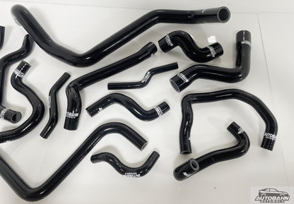 AUTOBahn AUTOWORX VW MK4 Golf / Jetta 2.0 Complete Silicone Coolant Hose Kit 1999-2005
