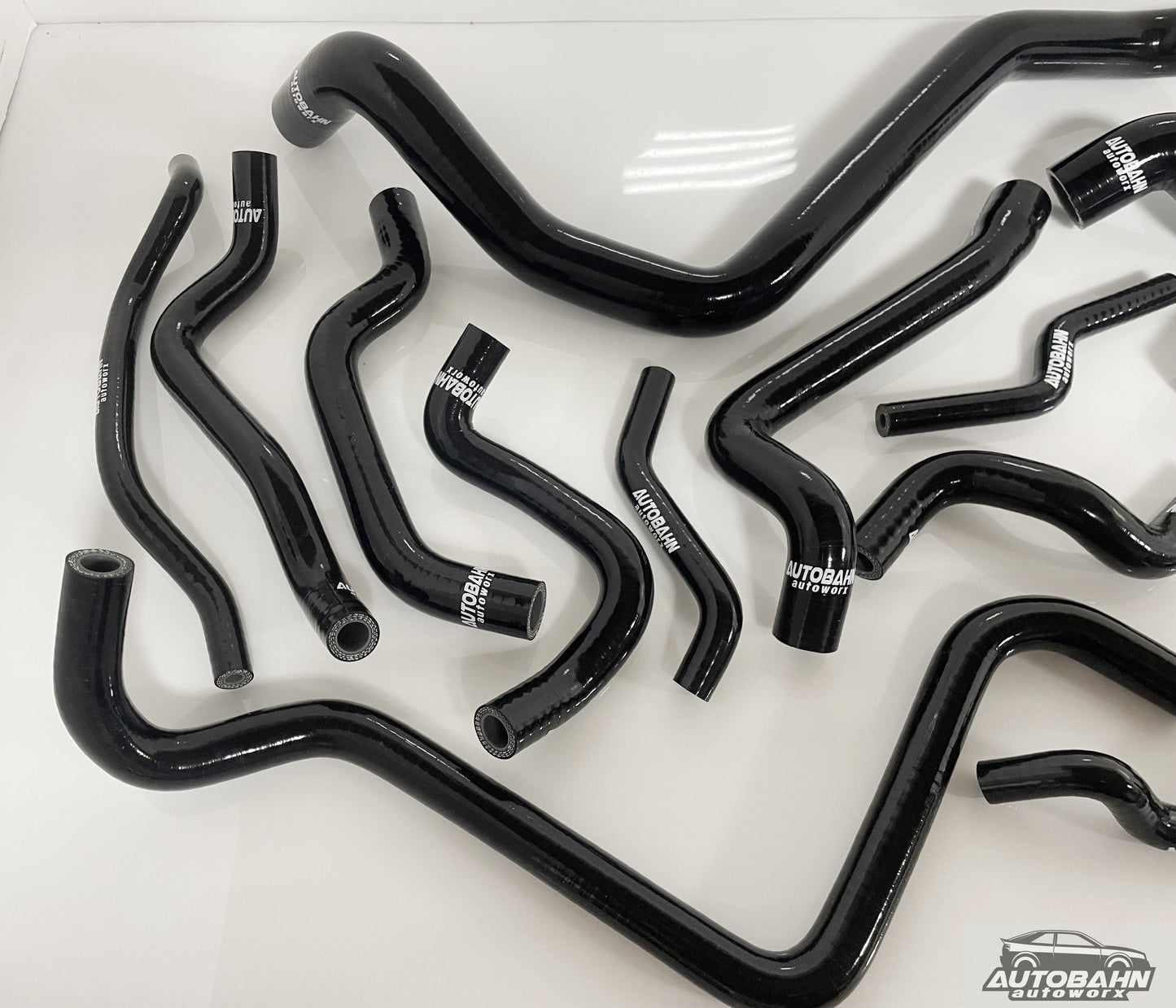 AUTOBahn AUTOWORX VW MK4 Golf / Jetta 2.0 Complete Silicone Coolant Hose Kit 1999-2005