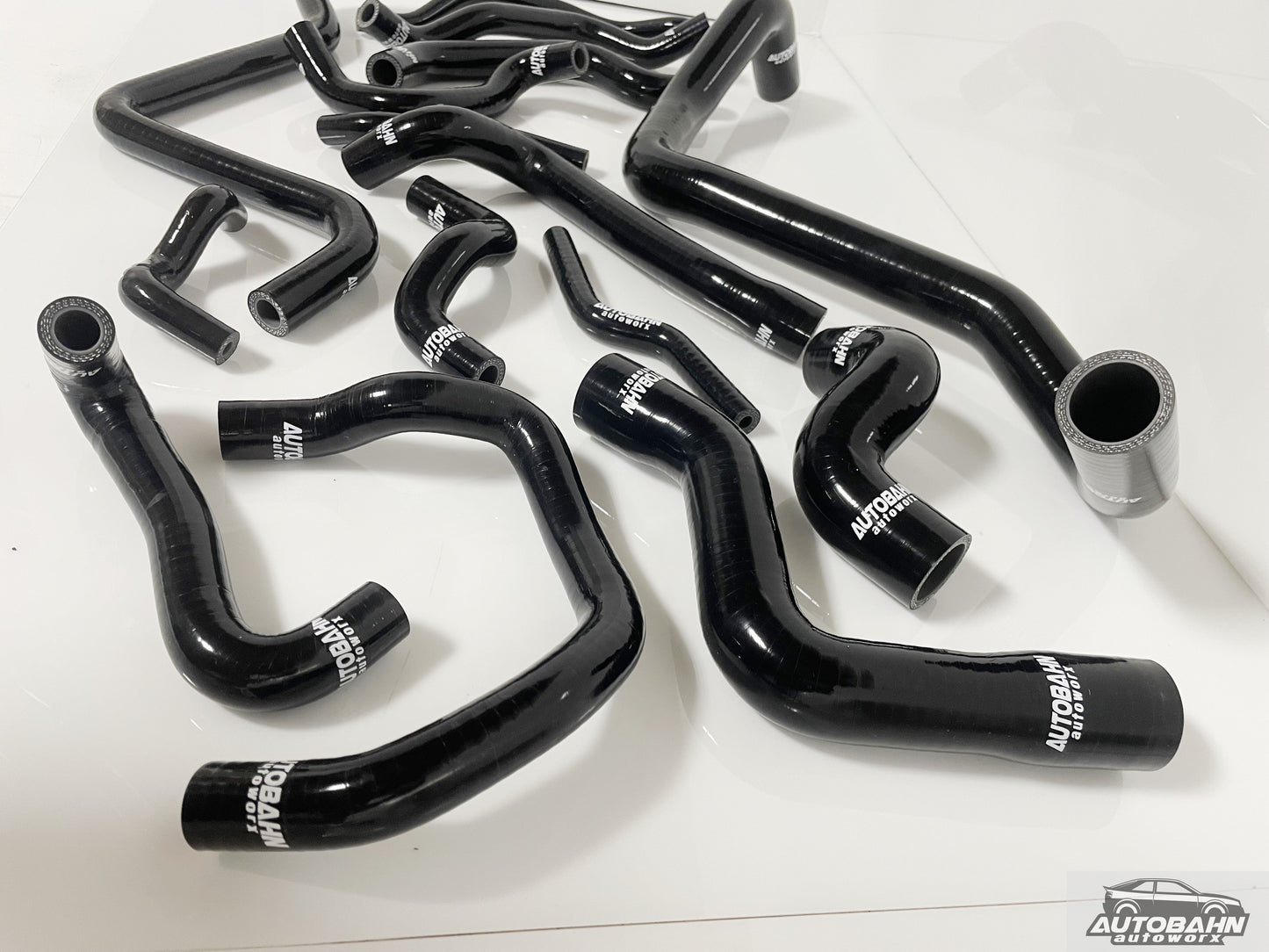 AUTOBahn AUTOWORX VW MK4 Golf / Jetta 2.0 Complete Silicone Coolant Hose Kit 1999-2005