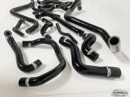 AUTOBahn AUTOWORX VW MK4 Golf / Jetta 2.0 Complete Silicone Coolant Hose Kit 1999-2005