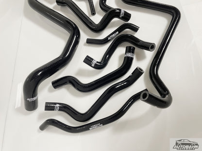 AUTOBahn AUTOWORX VW MK4 Golf / Jetta 2.0 Complete Silicone Coolant Hose Kit 1999-2005