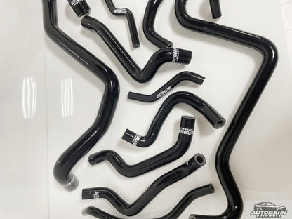 AUTOBahn AUTOWORX VW MK4 Golf / Jetta 2.0 Complete Silicone Coolant Hose Kit 1999-2005