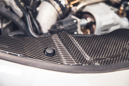 Carbon Fiber Radiator Cooling Plates - Acura DE5 Integra Type S & A Spec