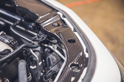 Carbon Fiber Radiator Cooling Plates - Acura DE5 Integra Type S & A Spec