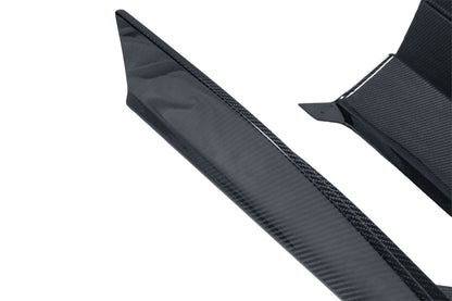 Carbon Fiber Side Rocker Extensions/ Side Skirts - Chevrolet Corvette C8 Z06/ E Ray/ ZR1/ Grand Sport