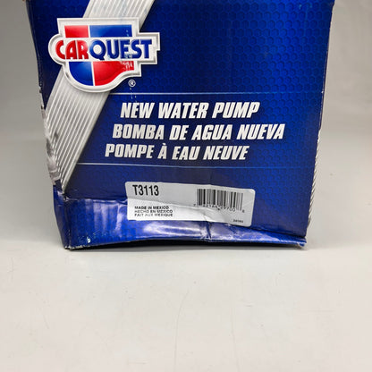 CARQUEST Engine Cooling Water Pump T3113(New Other)