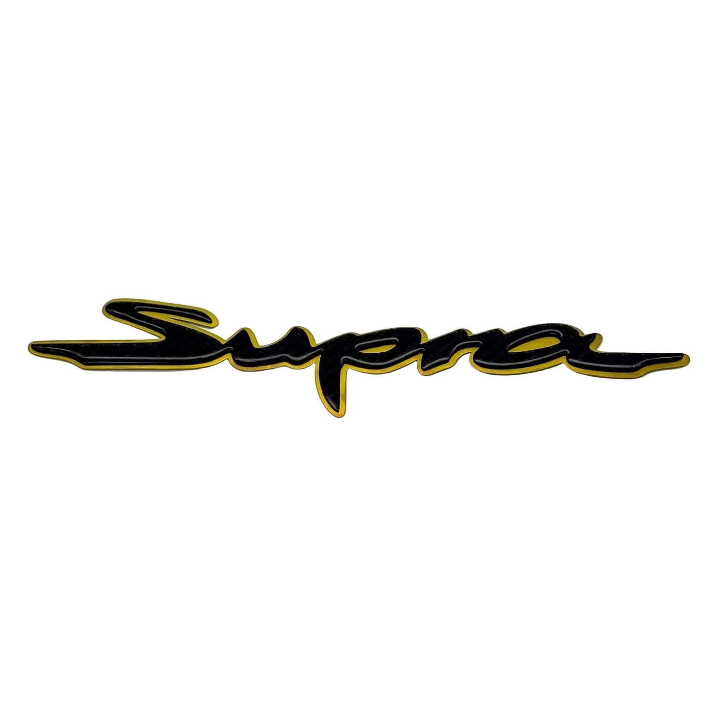 JDC Titanium "Supra" Badge | A90 Toyota Supra